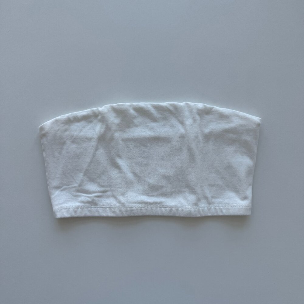 Brandy Melville Crop White Tube Top